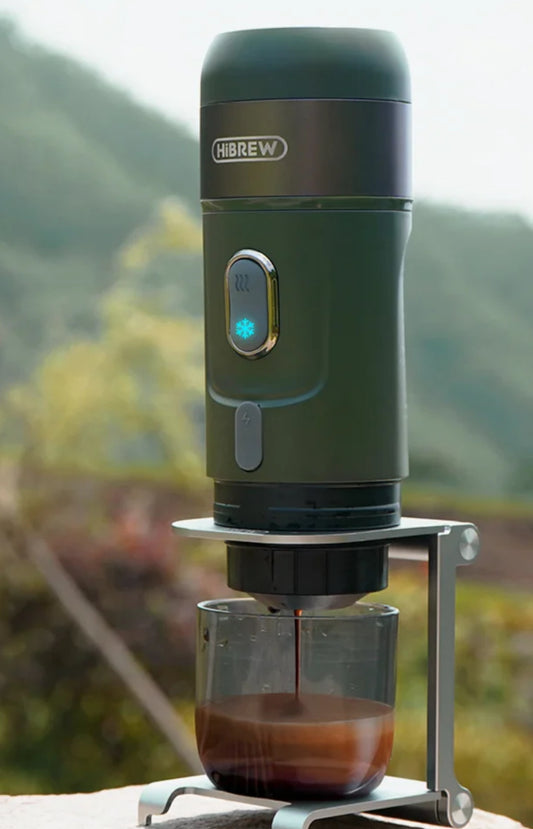 Machine à Café Portable – Espresso Parfait en 1 Minute avec Chargeur Rapide Inclus