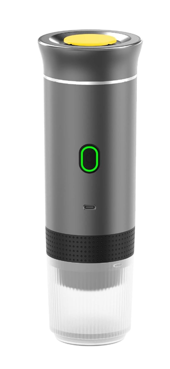 Machine à Café Portable – Espresso Parfait en 1 Minute avec Chargeur Rapide Inclus